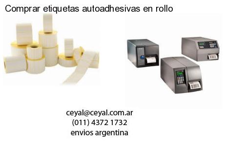 Comprar etiquetas autoadhesivas en rollo