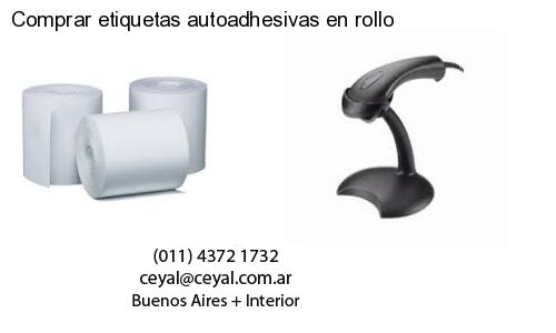 Comprar etiquetas autoadhesivas en rollo