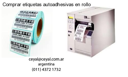 Comprar etiquetas autoadhesivas en rollo