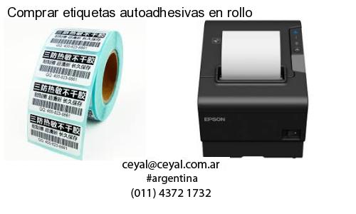 Comprar etiquetas autoadhesivas en rollo