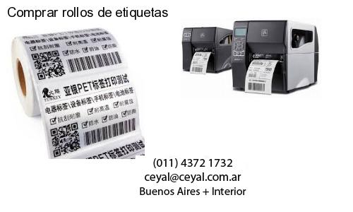 Comprar rollos de etiquetas