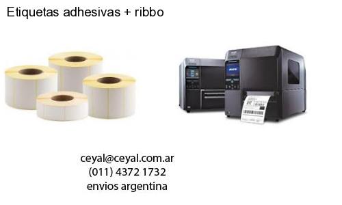 Etiquetas adhesivas   ribbo