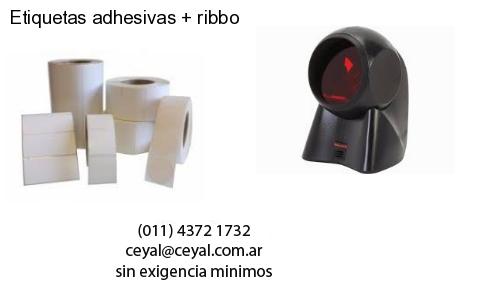 Etiquetas adhesivas   ribbo