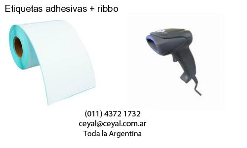 Etiquetas adhesivas   ribbo