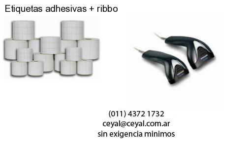 Etiquetas adhesivas   ribbo