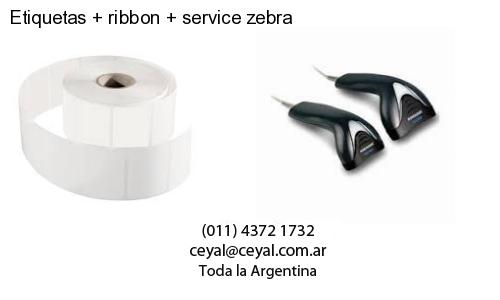 Etiquetas   ribbon   service zebra