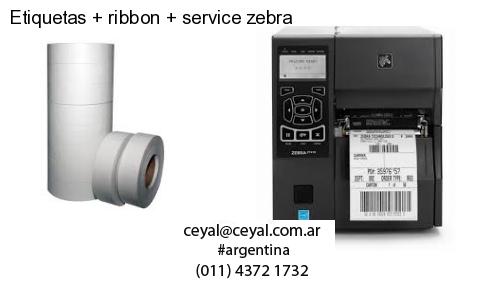 Etiquetas   ribbon   service zebra