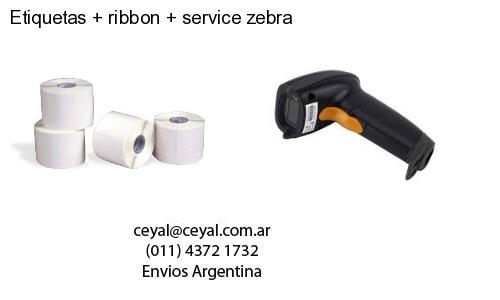 Etiquetas   ribbon   service zebra