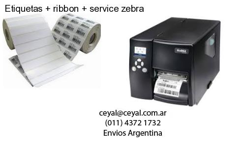 Etiquetas   ribbon   service zebra