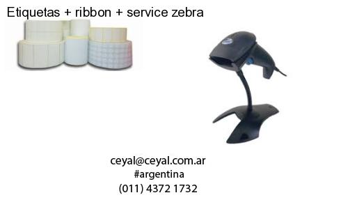 Etiquetas   ribbon   service zebra