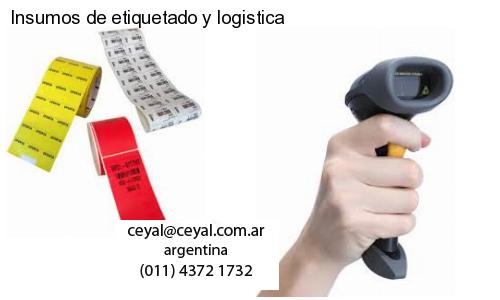 Insumos de etiquetado y logistica