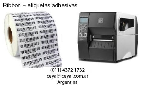 Ribbon   etiquetas adhesivas