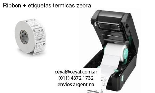 Ribbon   etiquetas termicas zebra