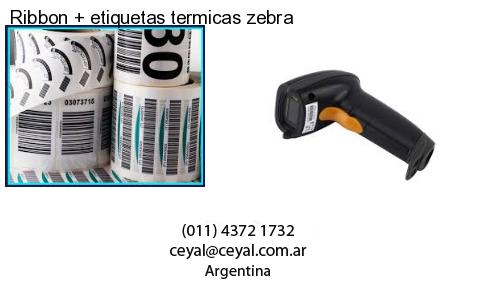 Ribbon   etiquetas termicas zebra