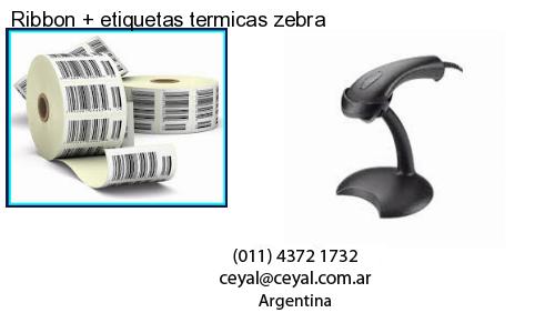 Ribbon   etiquetas termicas zebra