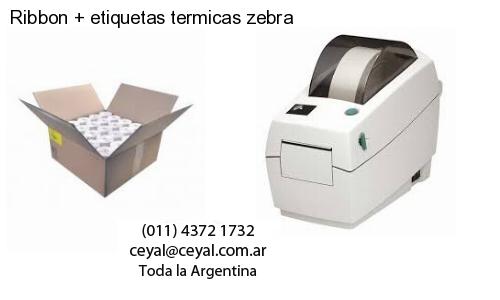 Ribbon   etiquetas termicas zebra