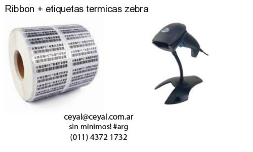 Ribbon   etiquetas termicas zebra