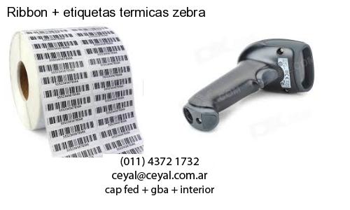 Ribbon   etiquetas termicas zebra