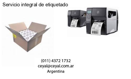 Servicio integral de etiquetado