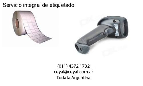 Servicio integral de etiquetado