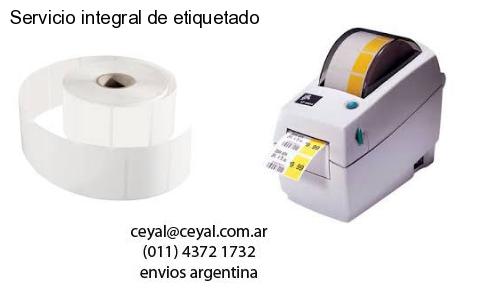 Servicio integral de etiquetado