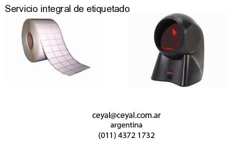 Servicio integral de etiquetado