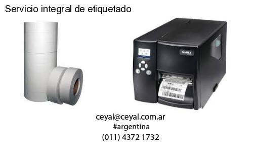 Servicio integral de etiquetado