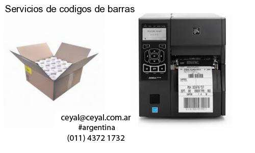 Servicios de codigos de barras