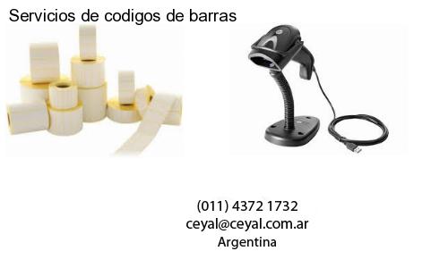 Servicios de codigos de barras