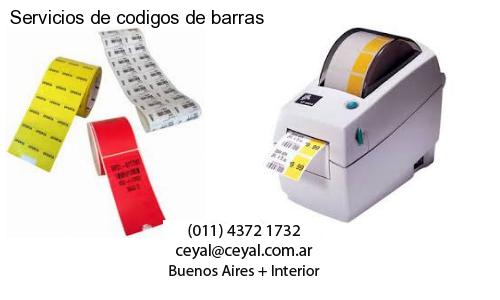 Servicios de codigos de barras