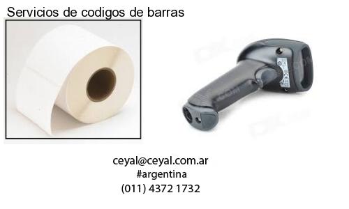 Servicios de codigos de barras