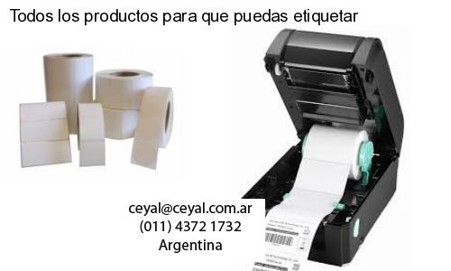 Todos los productos para que puedas etiquetar