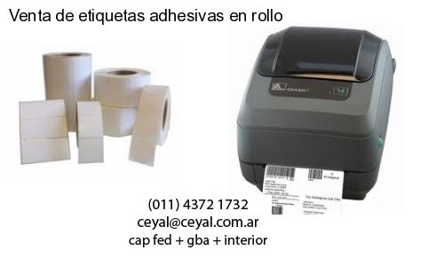 Venta de etiquetas adhesivas en rollo