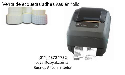 Venta de etiquetas adhesivas en rollo