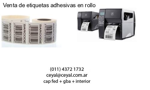 Venta de etiquetas adhesivas en rollo