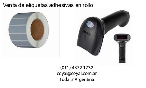 Venta de etiquetas adhesivas en rollo