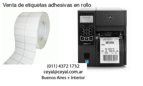 Venta de etiquetas adhesivas en rollo