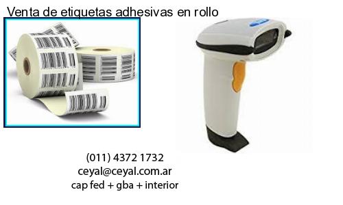 Venta de etiquetas adhesivas en rollo