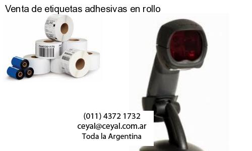 Venta de etiquetas adhesivas en rollo