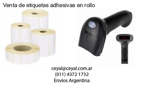 Venta de etiquetas adhesivas en rollo