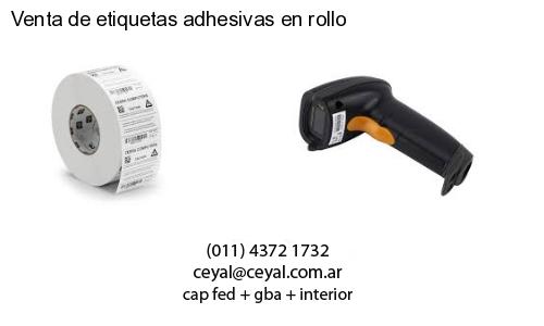 Venta de etiquetas adhesivas en rollo