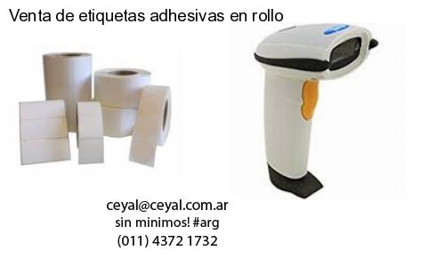 Venta de etiquetas adhesivas en rollo