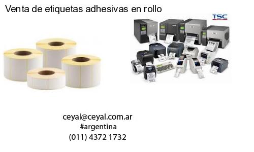 Venta de etiquetas adhesivas en rollo