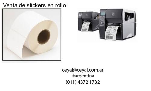 Venta de stickers en rollo