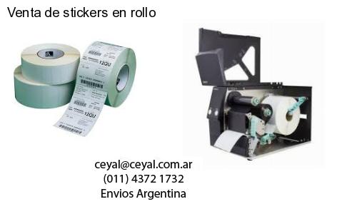 Venta de stickers en rollo