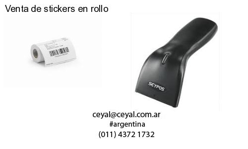 Venta de stickers en rollo