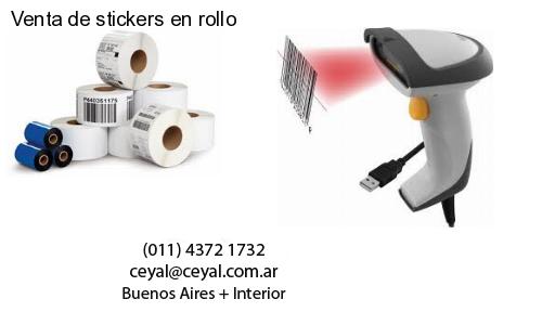 Venta de stickers en rollo