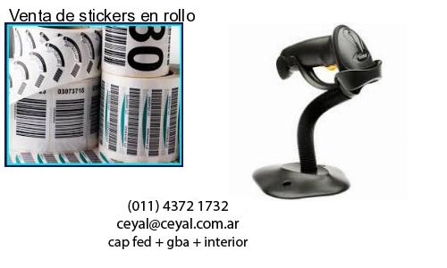 Venta de stickers en rollo