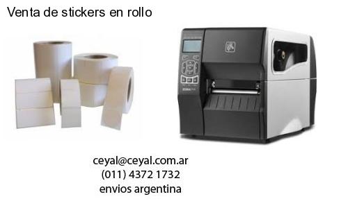 Venta de stickers en rollo