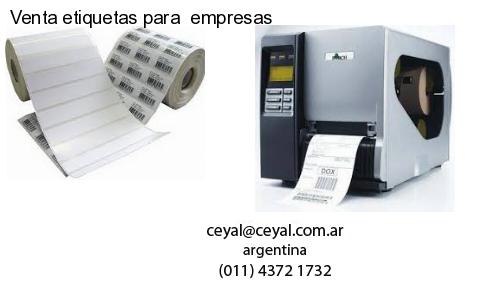 Venta etiquetas para  empresas